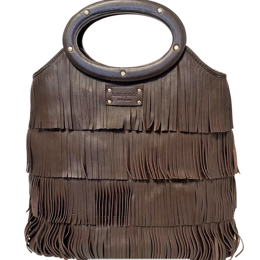 Kate Spade Yuma Ida Fringe Vintage Tote - Picture 2 of 9
